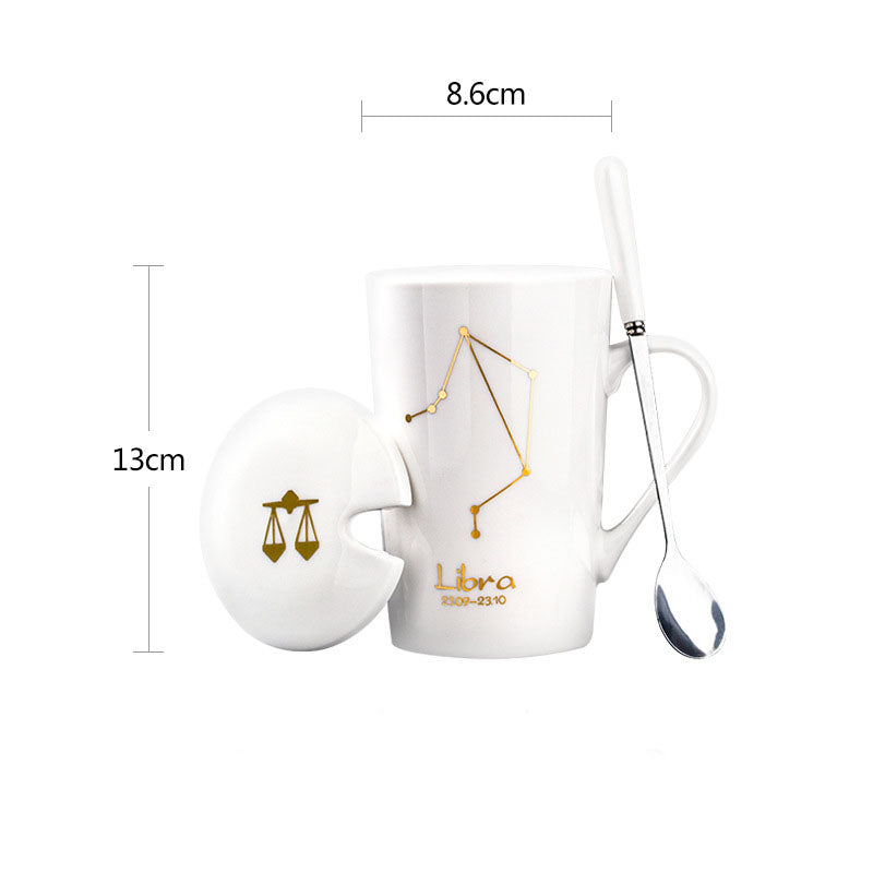 Creative Personality Ceramic Constellation Mug - Premium 7 from ACEntDesigns - Just $30.25! Shop now at ACEntDesigns