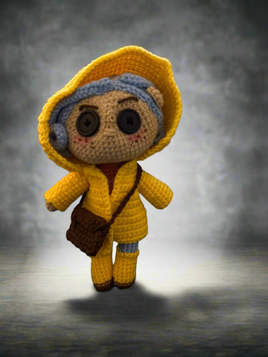 Coraline  Crochet Doll - Premium  from ACEntDesigns - Just $50! Shop now at ACEntDesigns