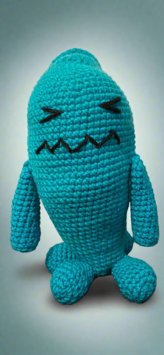 Wobbuffet Crochet - Premium  from ACEntDesigns - Just $35! Shop now at ACEntDesigns